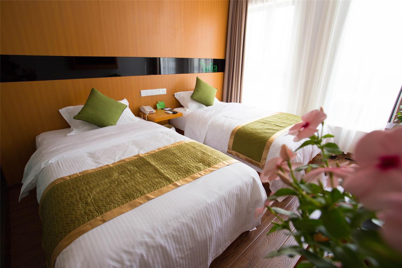 Vatica Shangdong Heze Mudan Road Shangri-La Square Hotel Kültér fotó